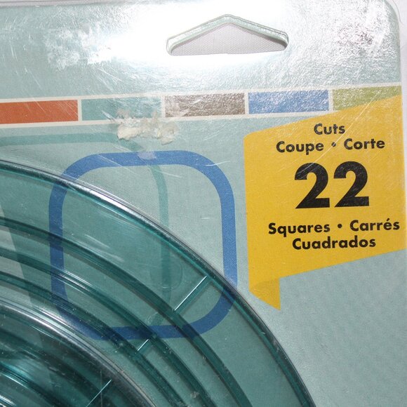 CutterBee Curvy Cutter Square Template Set 4 Piece EK Success Scrapbook - Picture 3 of 6